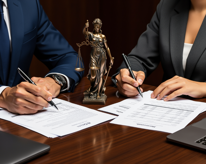 Custom legal consultation feature graphic