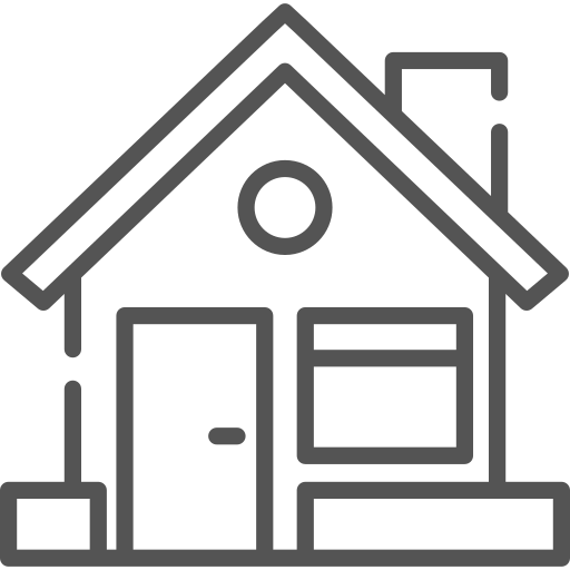 Real estate law and property transactions icon
